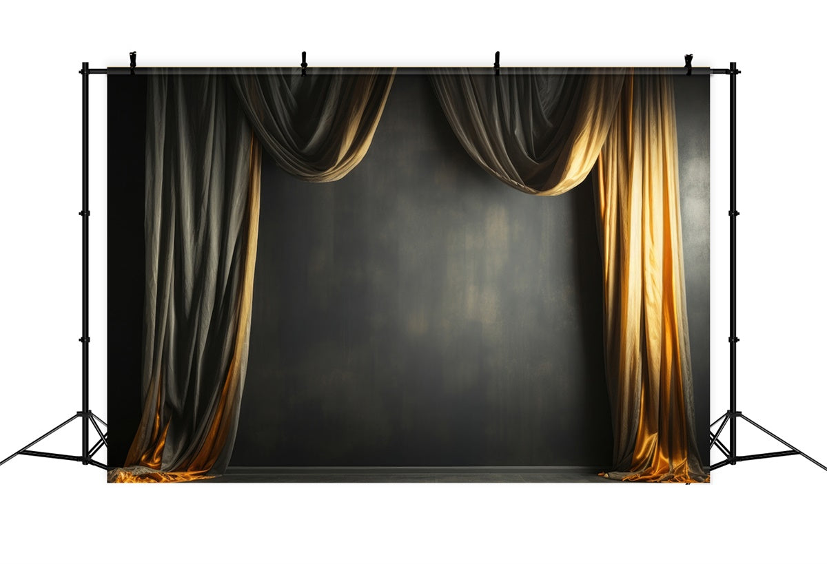 Mother's Day Backdrop Ideas Luxury Black Gold Curtain Backdrop UK GQ2-92