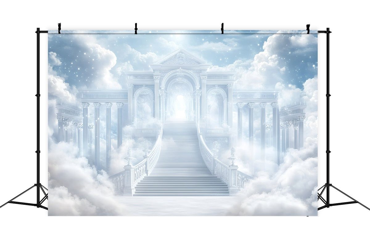 Cloudy Sky Backdrop Celestial Gate Dream Cloud Backdrop UK GQ57-112