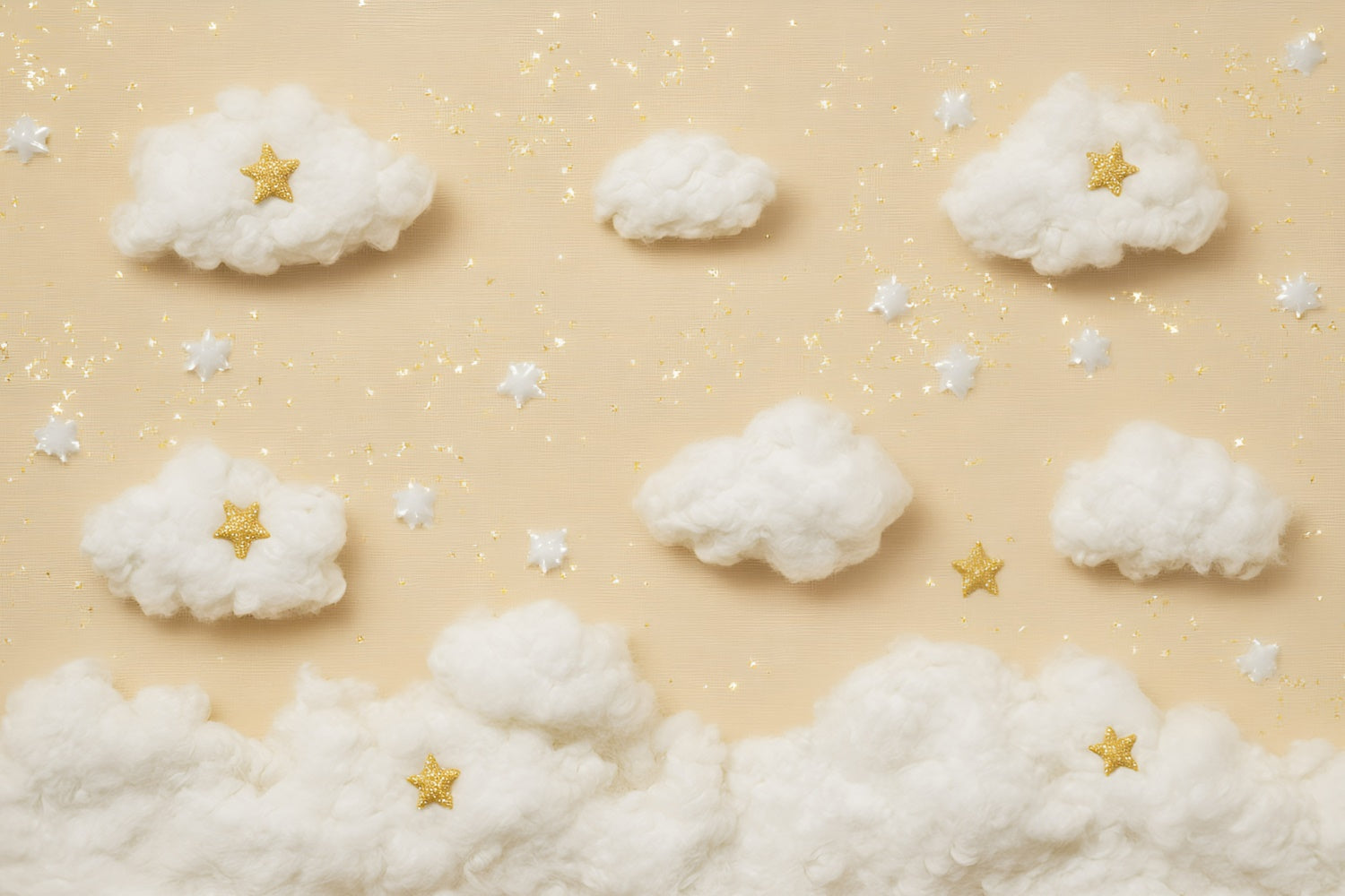 Clouds Photo Backdrop Sweet Star Cloud Backdrop UK GQ57-123