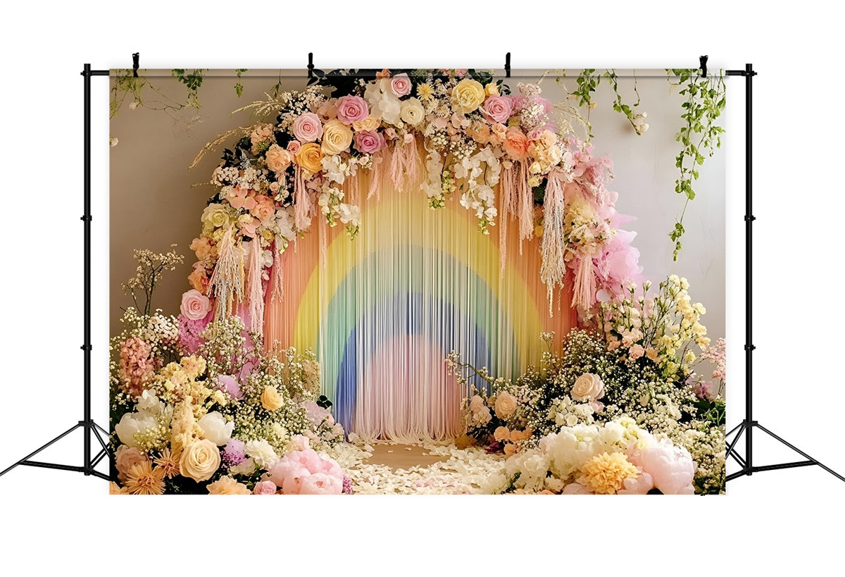 Bohemian Backdrop Pastel Festival Archway Backdrop UK GQ57-224