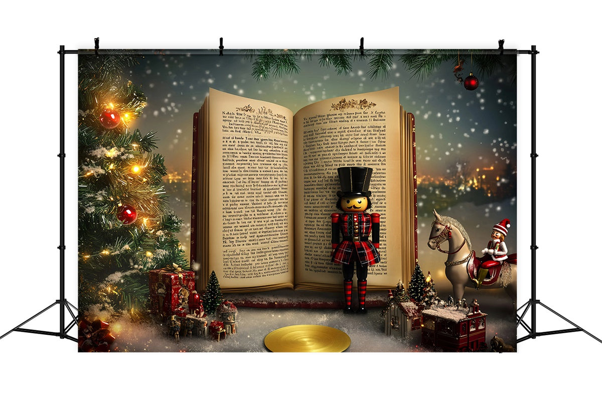 Christmas Backdrop Nutcracker Storybook Dreams Backdrop UK GQ57-30