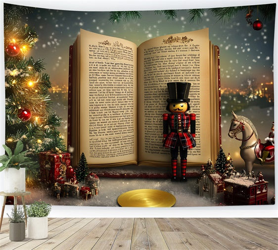 Christmas Backdrop Nutcracker Storybook Dreams Backdrop UK GQ57-30