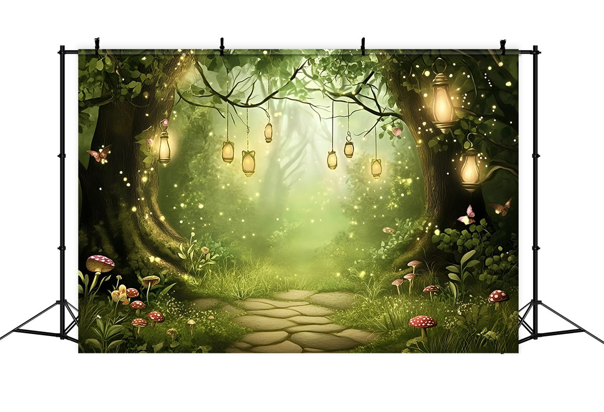 Fairytale Forest Backdrop Magical Grove Gateway Backdrop UK GQ57-79