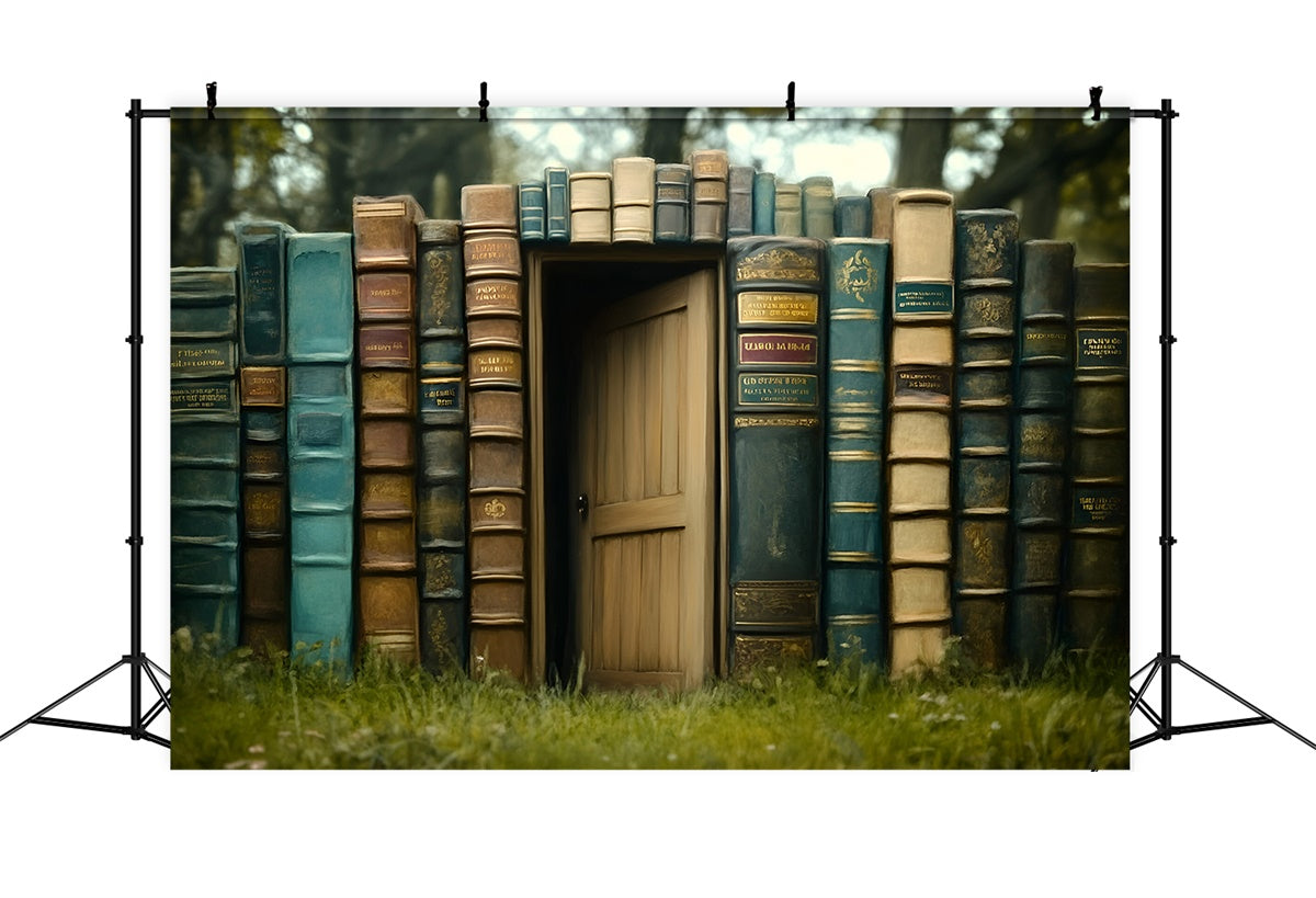 Back To School Backdrops Magical Book Gate Backdrop UK GQ6-130