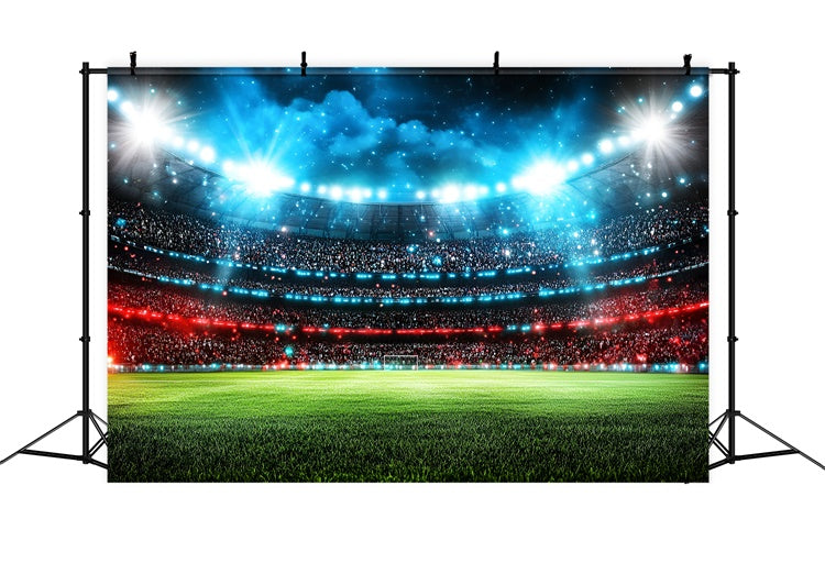 Soccer Field Backdrop Champions Glory Field Backdrop UK GQ6-281