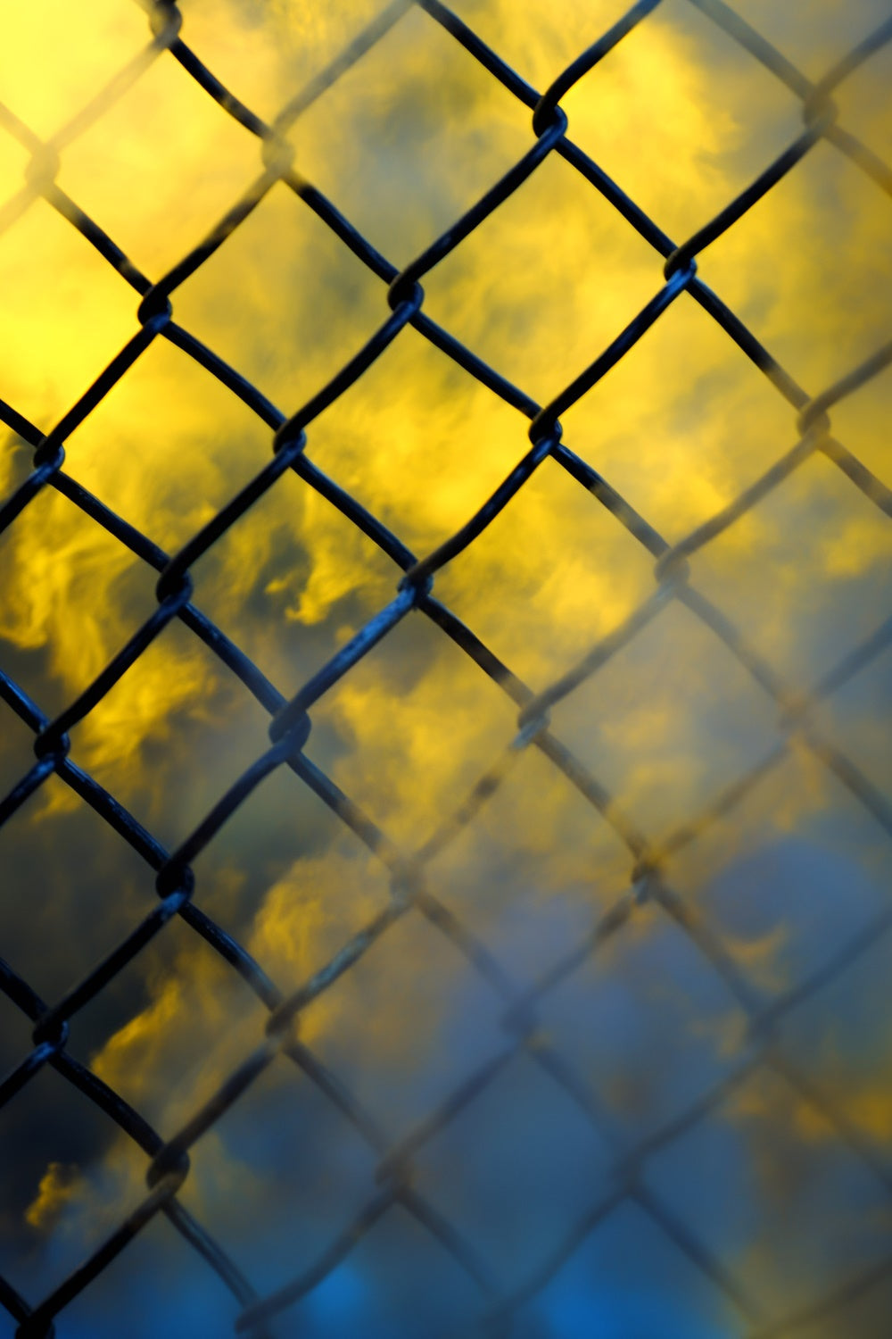 Sports Photo Backdrop Chain Link Arena Mood Backdrop UK GQ6-286