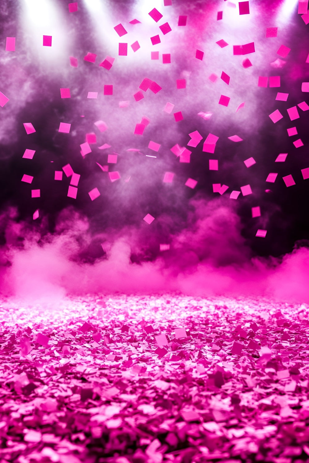 Sports Backdrops Spotlight Pink Confetti Backdrop UK GQ6-288