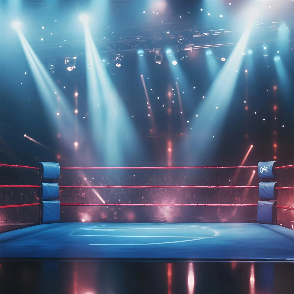 Boxing Backdrop Game Night Boxing Match Backdrop UK GQ6-289