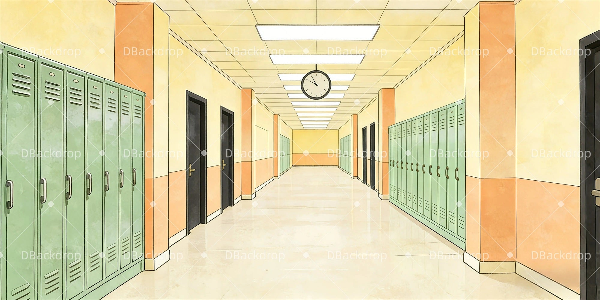 Stage Backdrop Ideas High School Hallway Cheap Theater Backdrops UK GQ61-T22