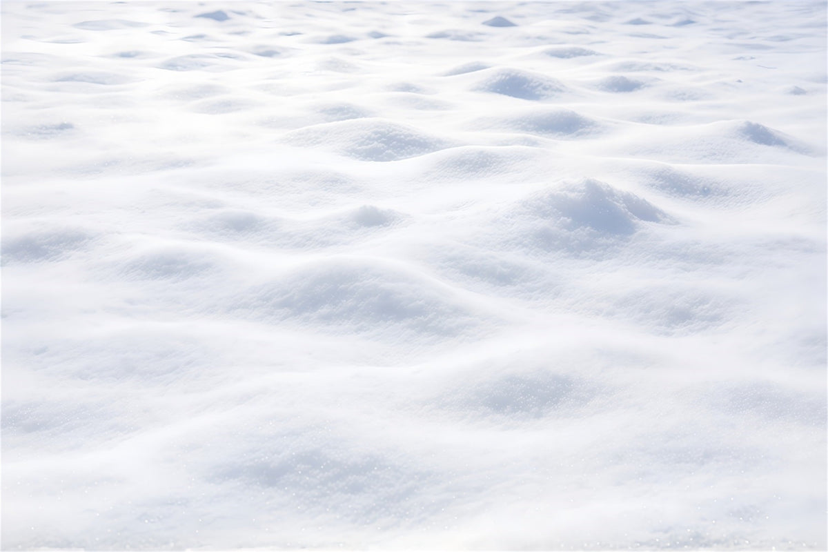 Snowy Christmas Backdrop Soft White Snowdrift Texture Christmas Photoshoot Backdrop UK GQ610-63