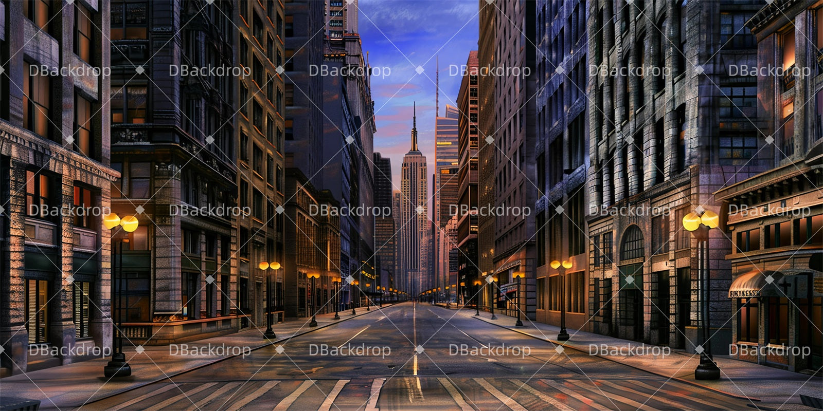 Movie Theater Backdrop Chicago Street Stage Backdrop Ideas UK GQ63-T19