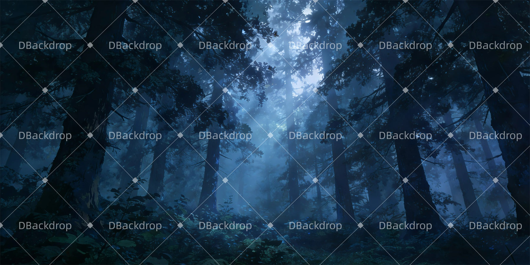 Forest Stage Backdrop Gloomy Forest Theater Backdrops UK GQ63-T77