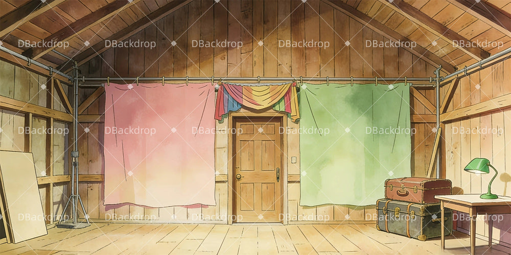 Theater Stage Backdrop Storage Room Large Stage Backdrops UK GQ63-T85