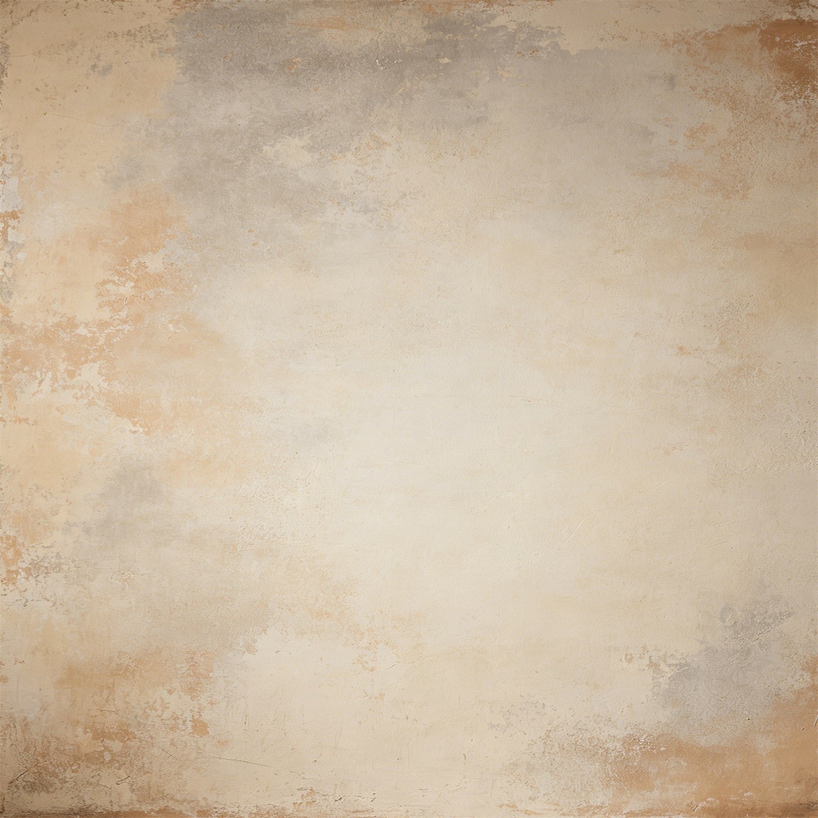 Limewash Backdrop Warm Beige Distressed Stucco Texture Portrait Backdrops UK GQ64-31