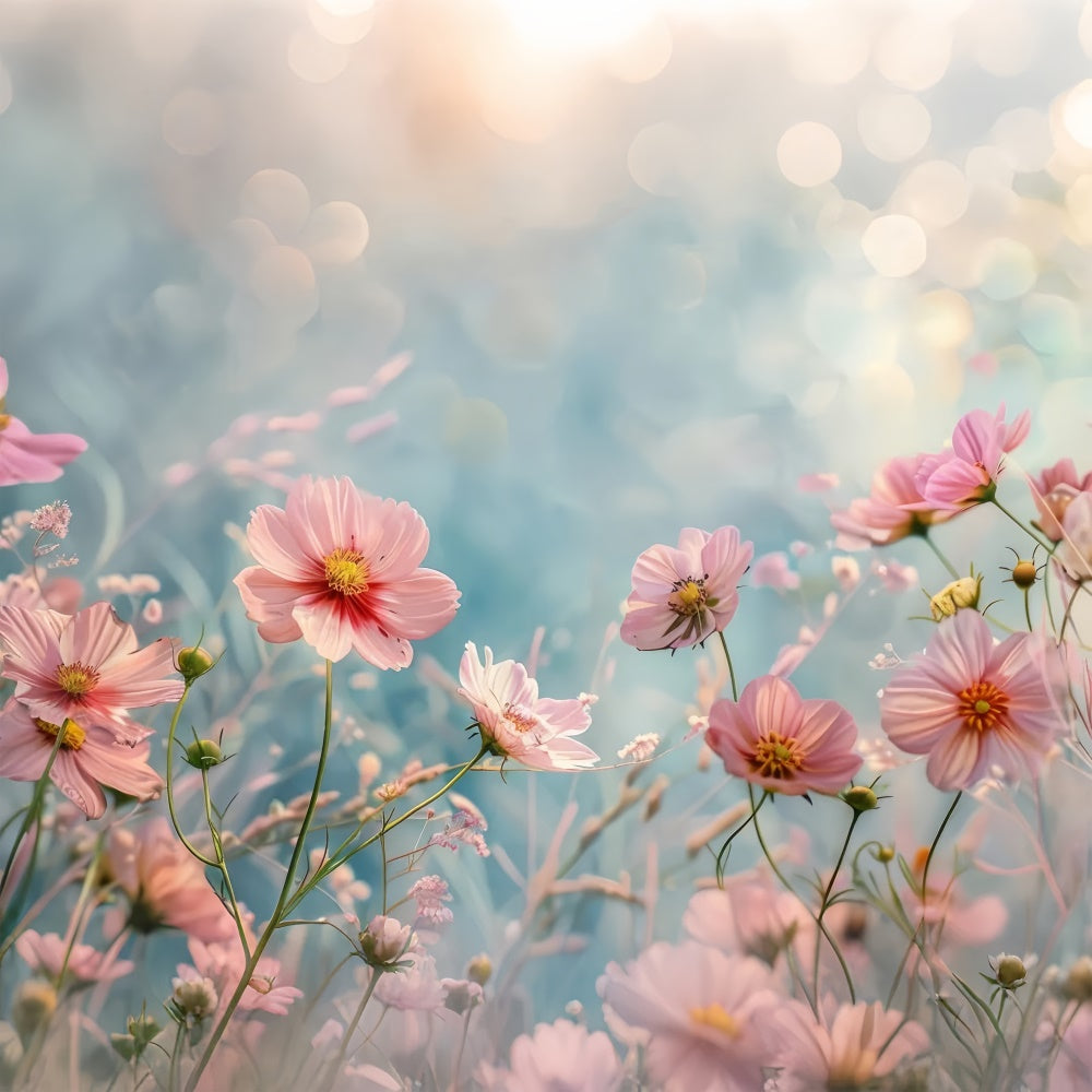 Fine Art Backdrops Dreamy Pink Blossom Breeze Backdrop UK GTY-65