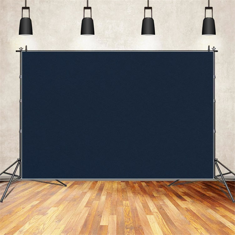 Blue Backdrop Photo Deep Navy Portrait Photography Backdrop UK GTY2-124