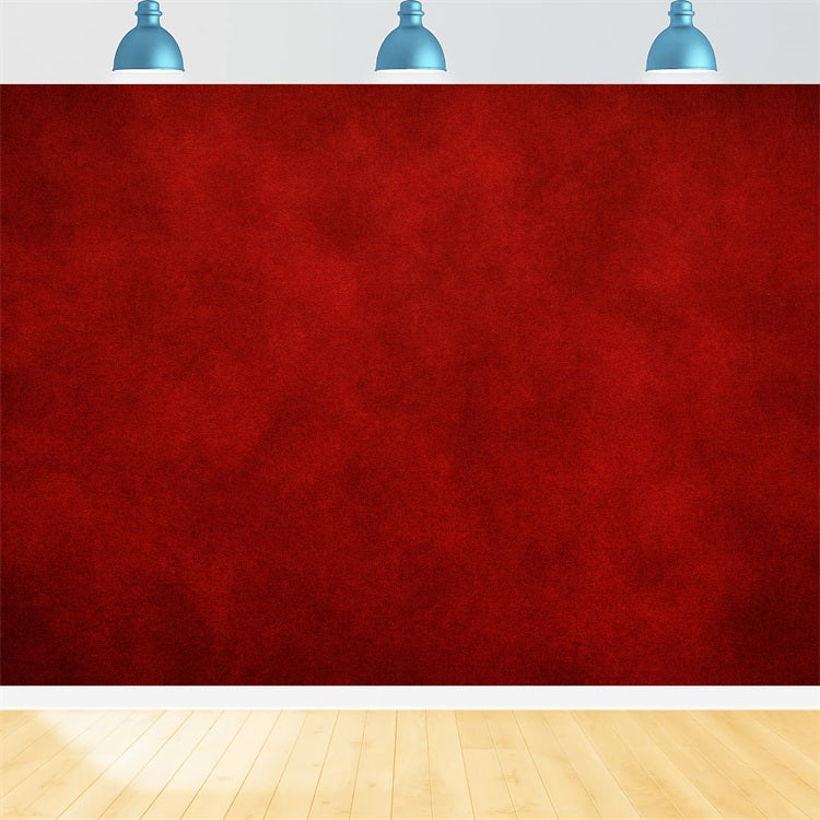 Red Backdrop For Photography Classic Textured Backdrop UK GTY2-135