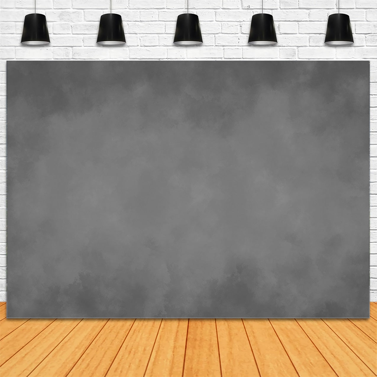 School Photo Backdrops Soft Smoky Gray Photography Backdrop UK GTY2-140