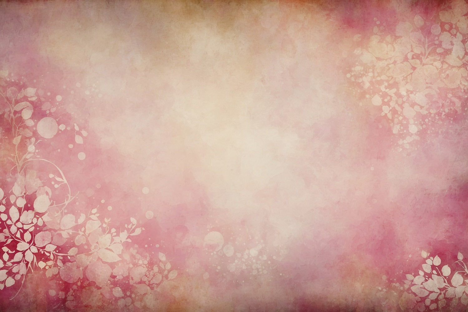 Pink Photography Backdrop Floral Abstract Textured Backdrop UK GTY2-151