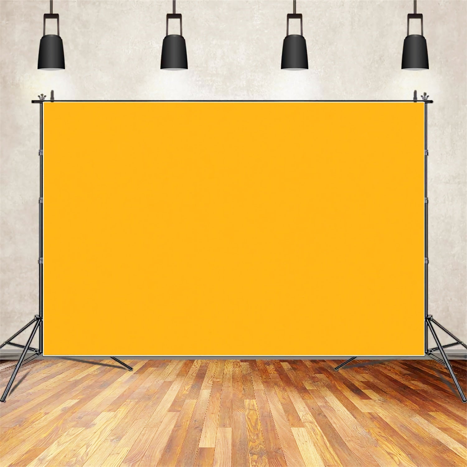 Backdrop Solid Color Warm Honey Yellow Backdrop UK GTY2-168