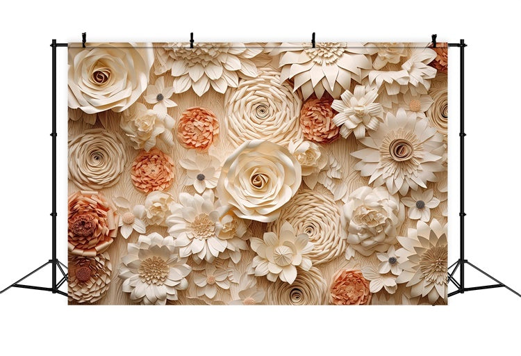 Maternity Photography Backdrops Vintage Handmade Bloom Wall Backdrop UK GTY2-32