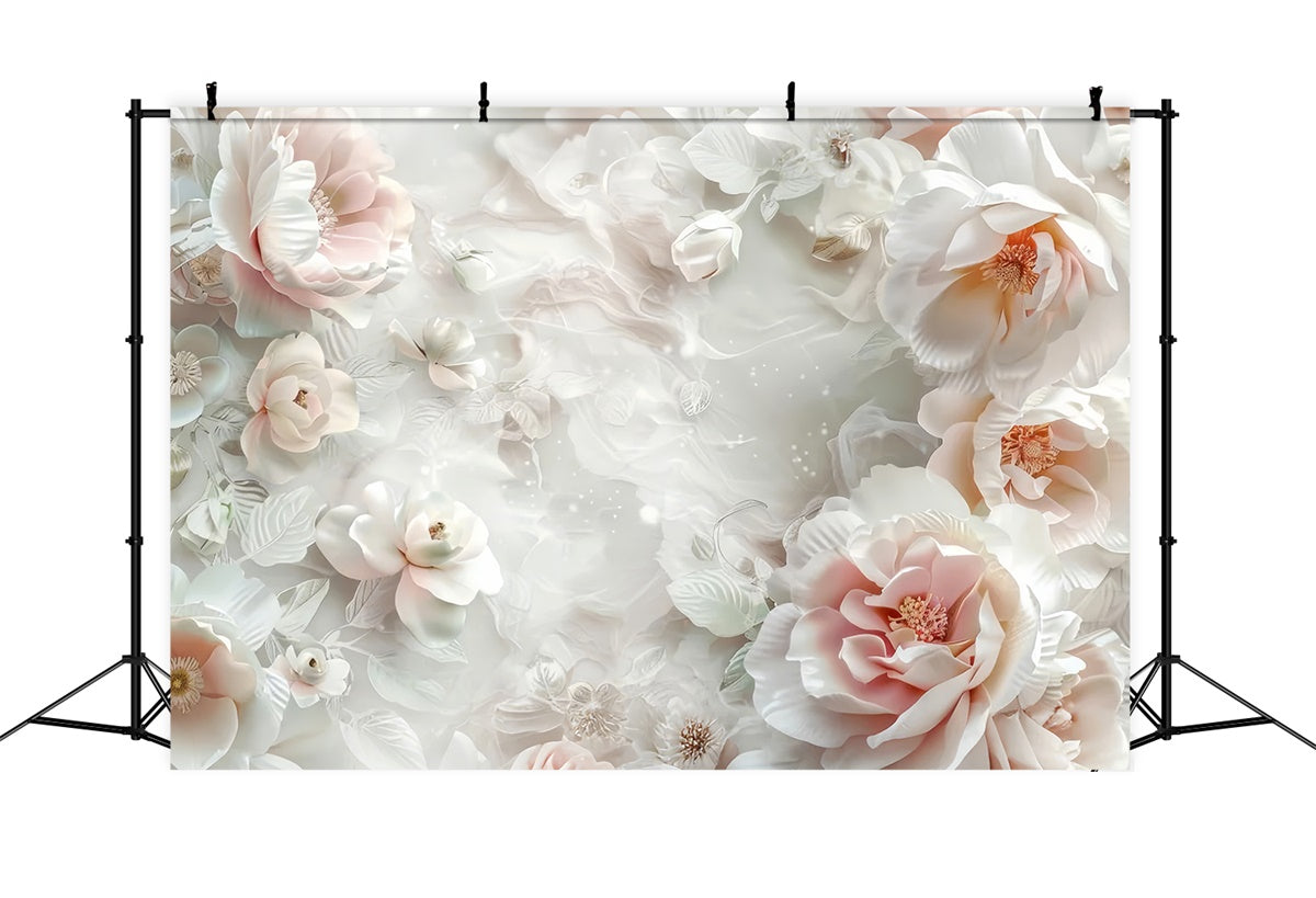 Maternity Backdrop Soft Romantic Floral Fantasy Backdrop UK GTY2-34