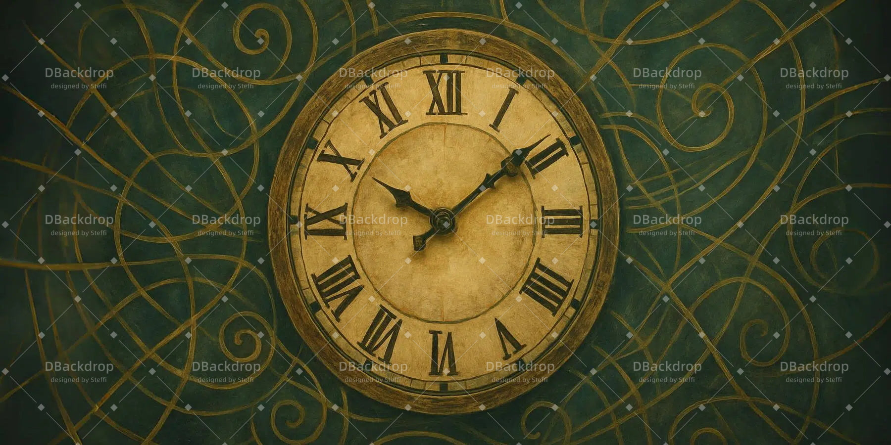 Stage Backdrop Ghost Of Time Theater Backdrops for Sale UK CSH59-T1