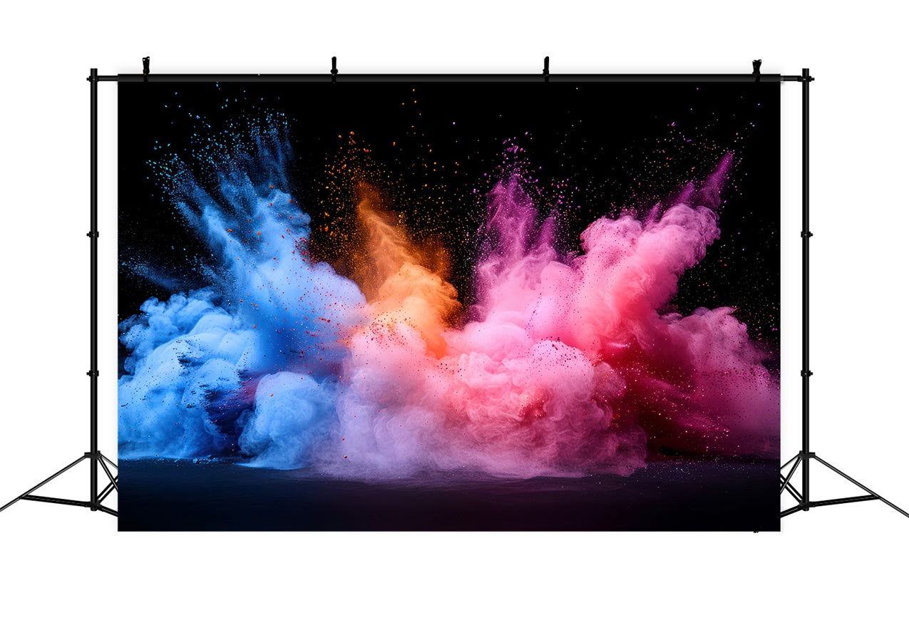 Pet Photography Backdrops Dynamic Burst Vibrant Colors Backdrop UK LXX1-288