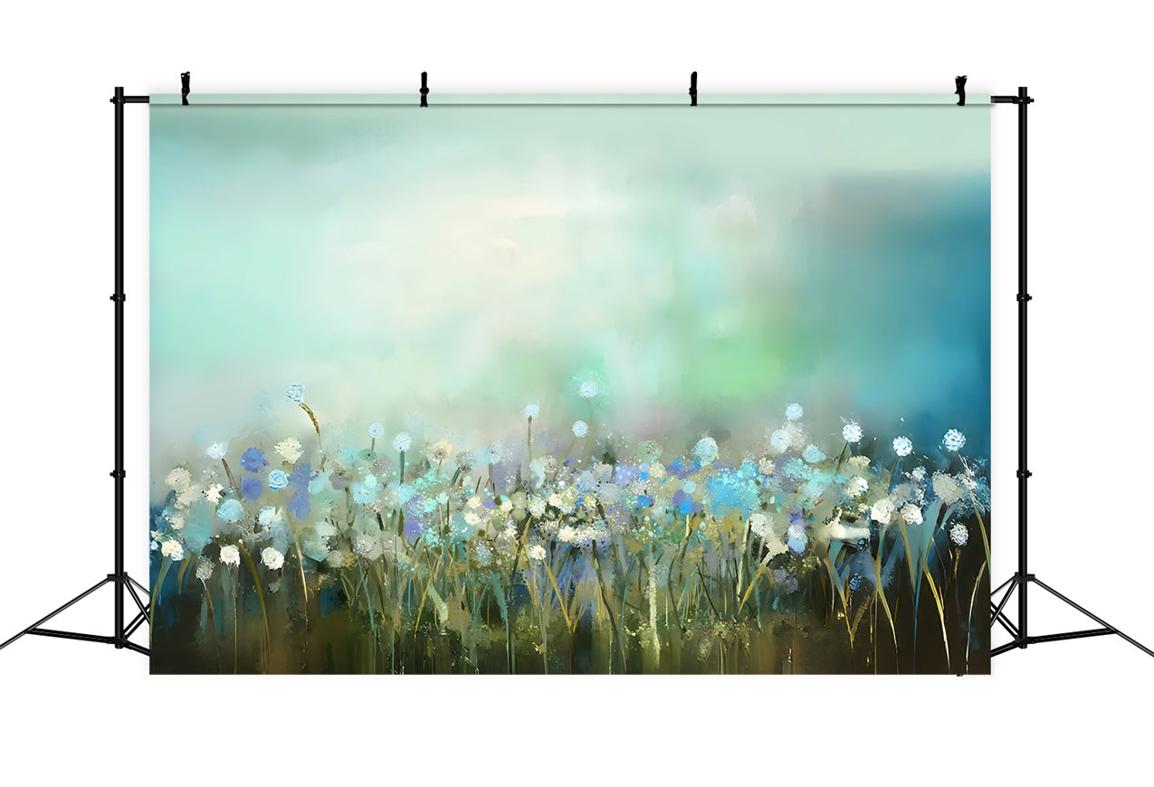 Backdrop Pet Wildflower Meadow Photography Backdrop UK LXX1-299