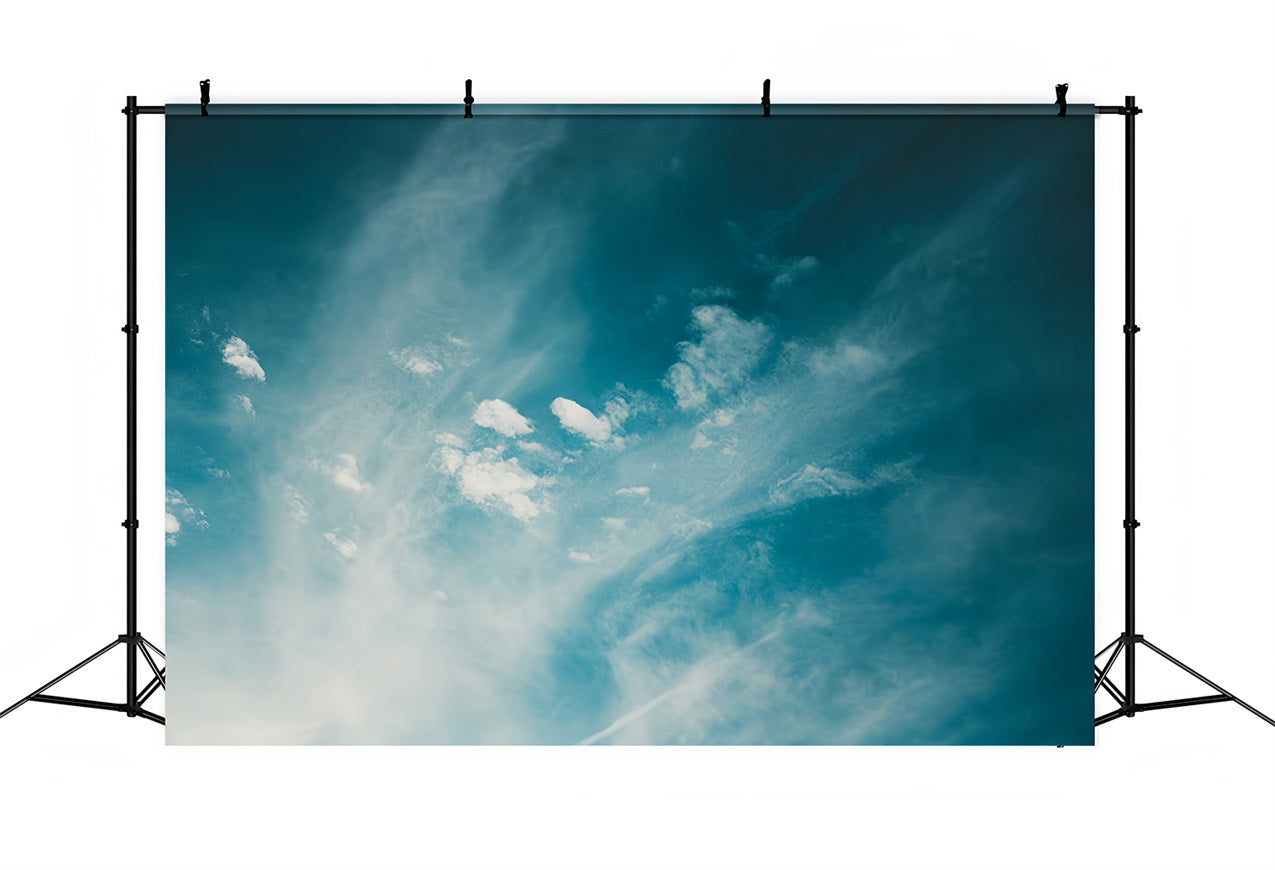 Cloud Photo Backdrop Tranquil Sky Gentle Winds Backdrop UK LXX1-321