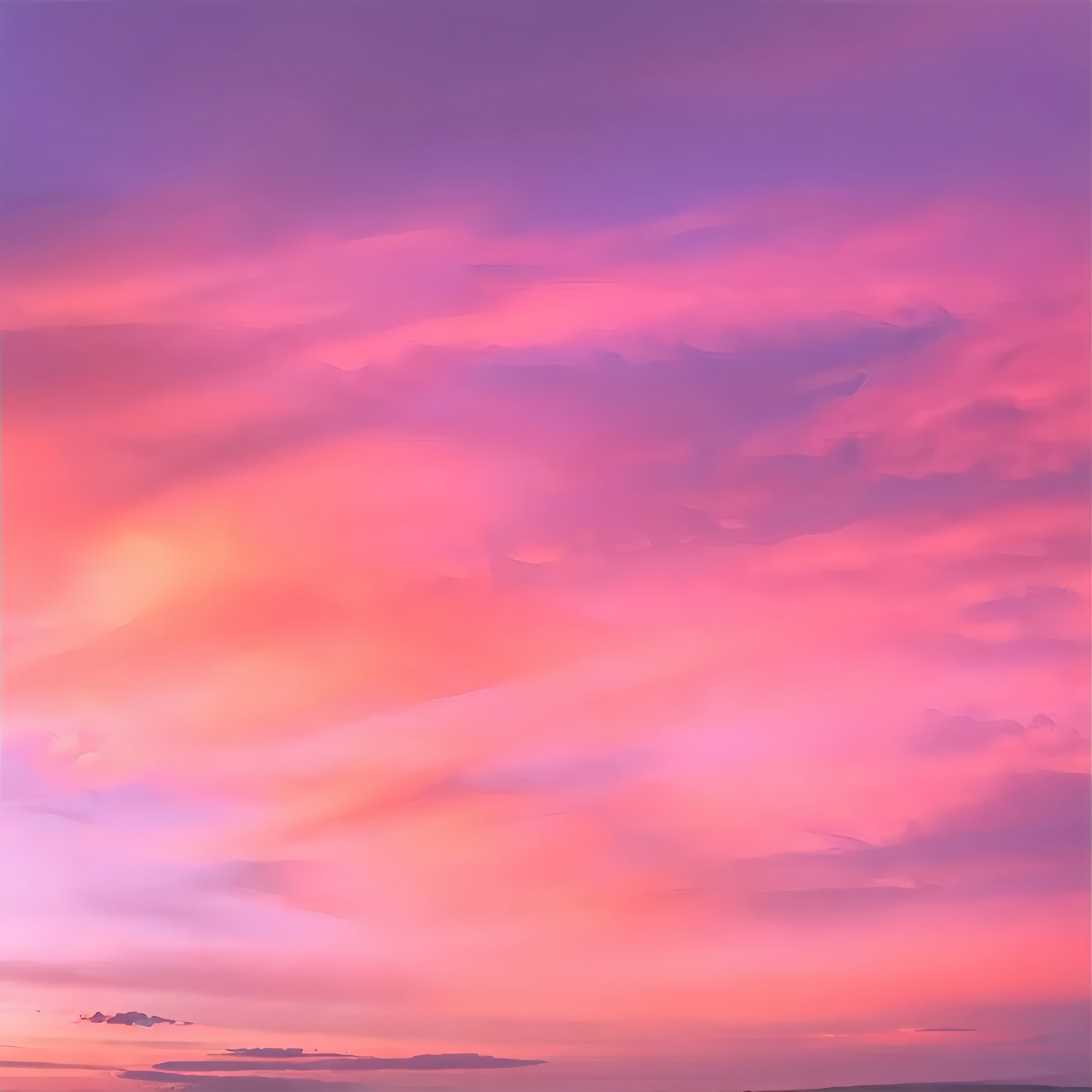 Clouds Photography Backdrop Tranquil Twilight Sky Backdrop UK LXX1-323