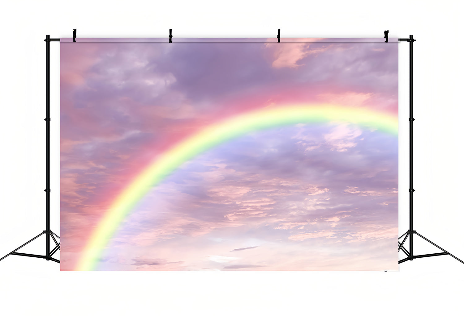 Sky Backdrops Romantic Rainbow Pastel Clouds Backdrop UK LXX1-328