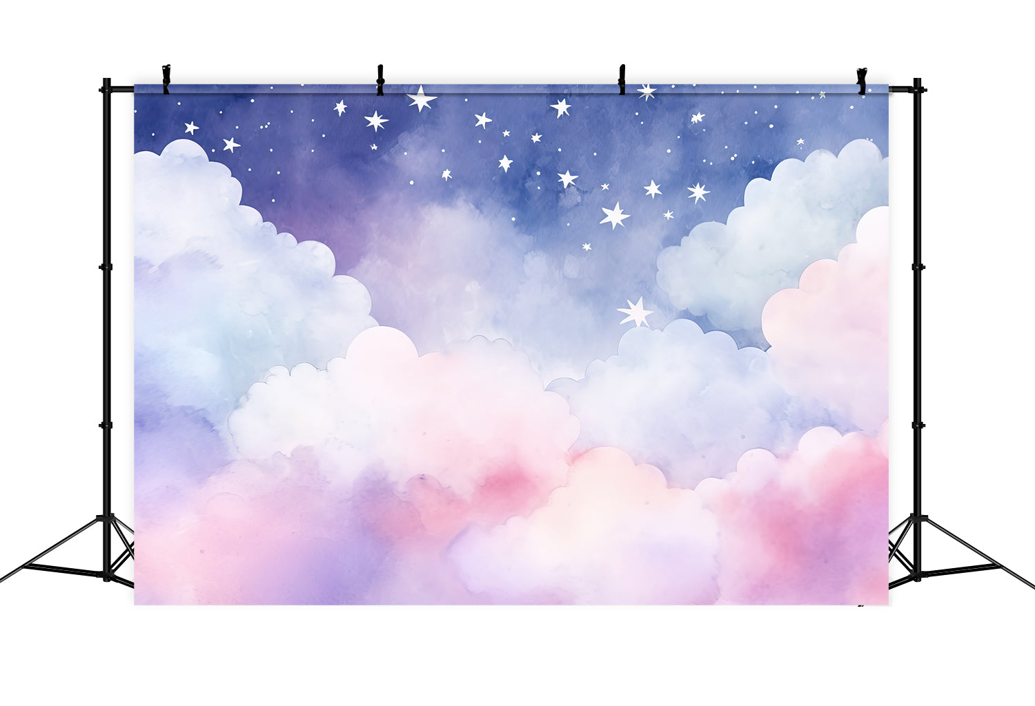 Sky Backdrop Clouds Dreamy Night Pastel Backdrop UK LXX1-329