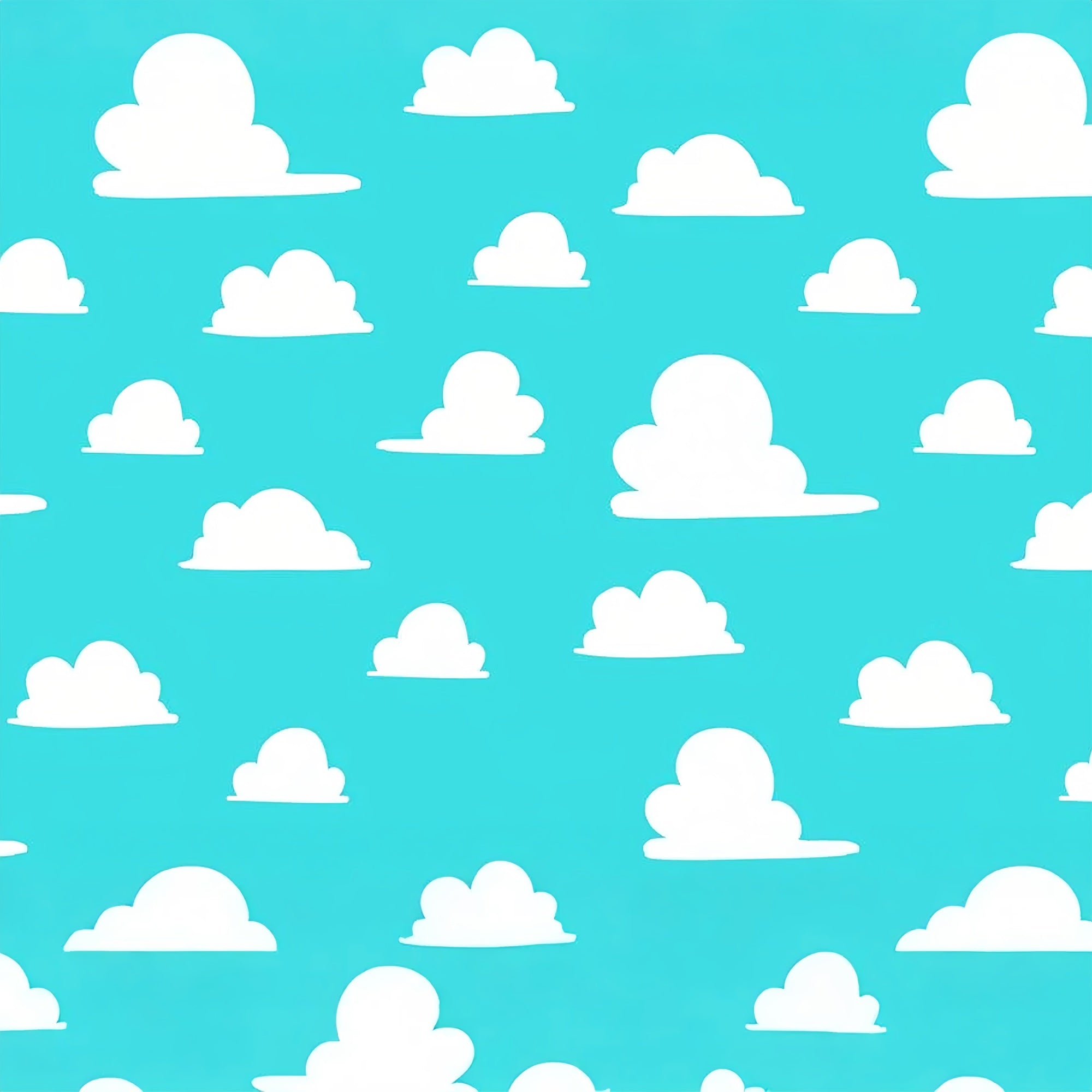 Blue Sky Backdrop Cartoon White Cloud Backdrop UK LXX1-346