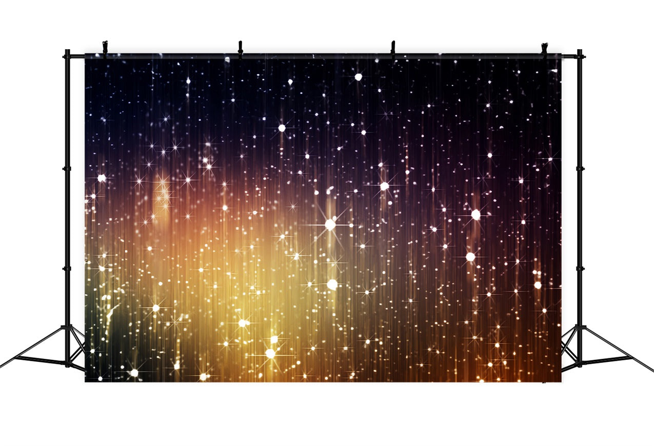 Starry Night Sky Backdrop Radiant Shimmer Backdrop UK LXX1-349