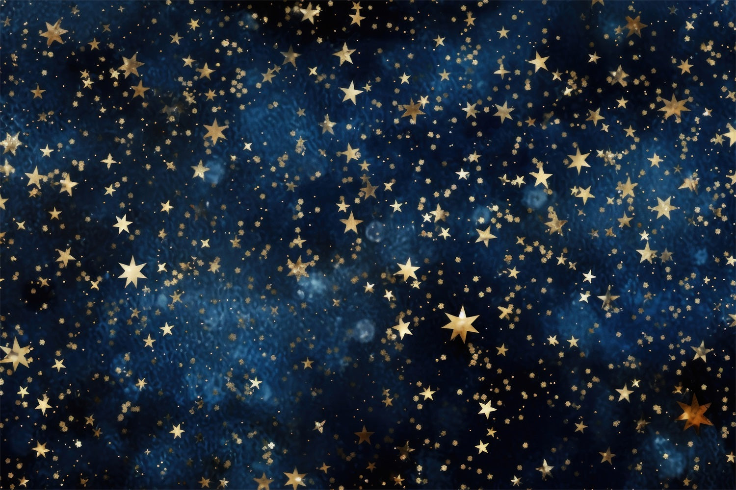 Sky Backdrop Midnight Golden Starry Backdrop UK LXX1-350