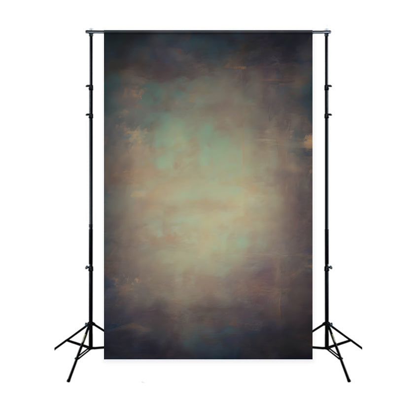 Backdrop Abstract Elegant Cyan Twilight Mist Backdrop UK LXX1-378