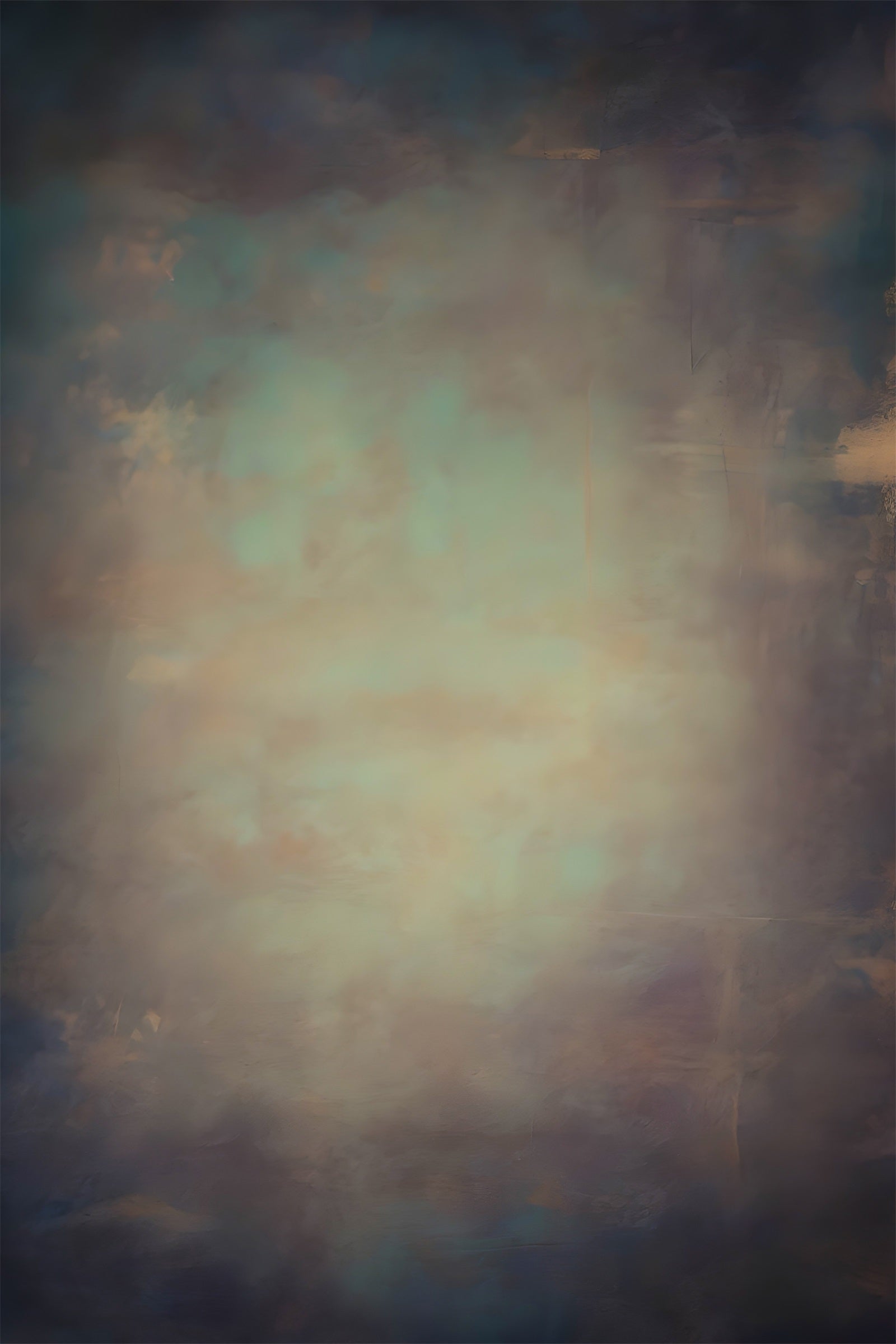 Backdrop Abstract Elegant Cyan Twilight Mist Backdrop UK LXX1-378