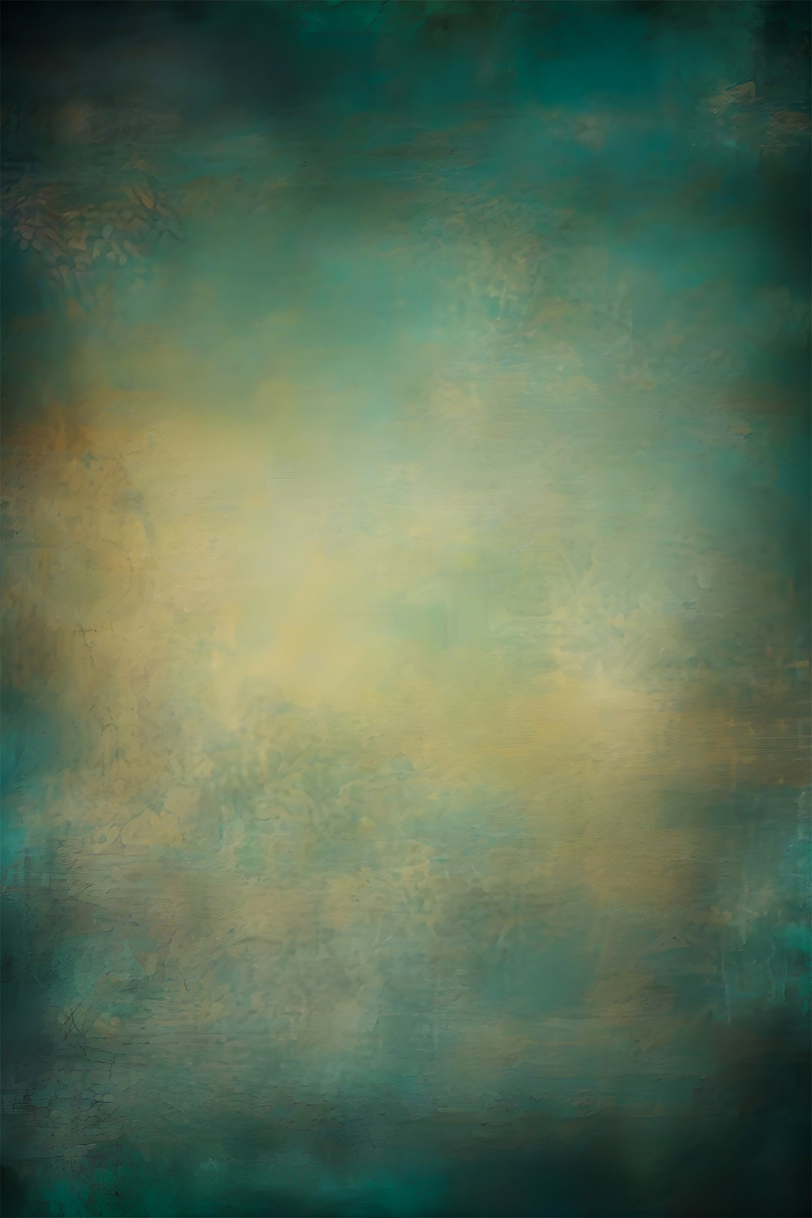 Abstract Photo Backdrop Vintage Teal Misty Texture Backdrop UK LXX1-379