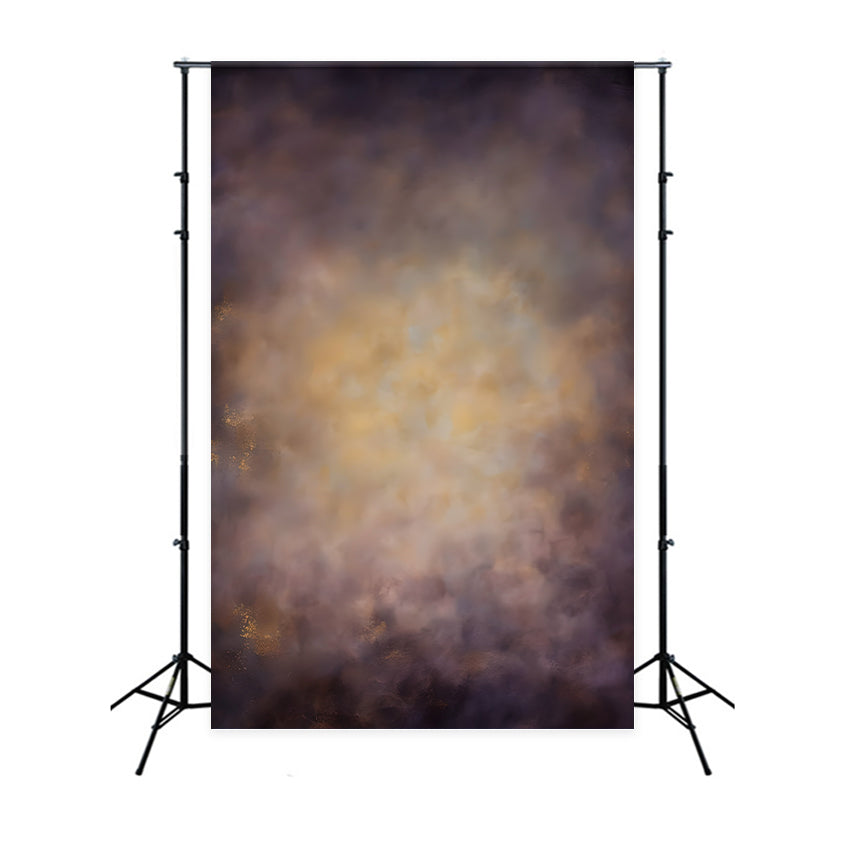 Abstract Backdrops Photography Golden Misty Vintage Backdrop UK LXX1-385