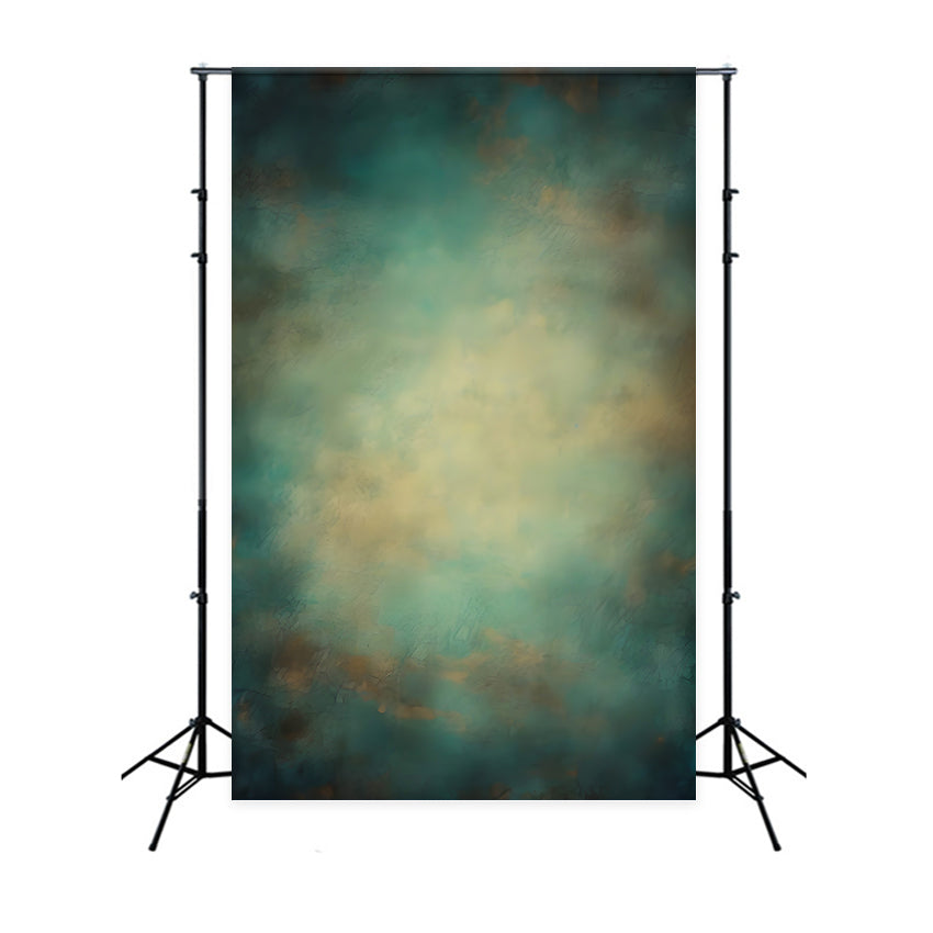 Abstract Photography Backdrops Emerald Misty Texture Backdrop UK LXX1-386