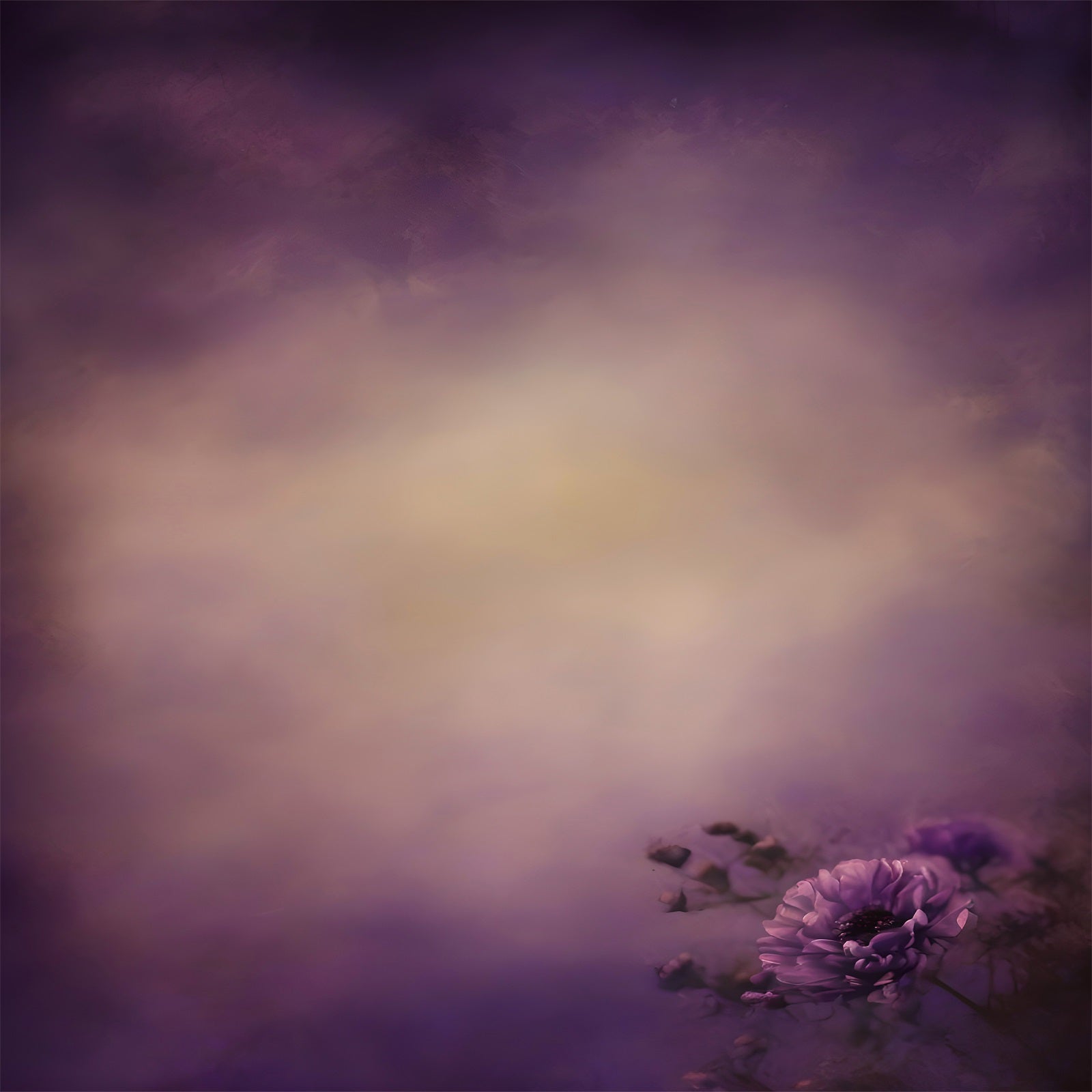 Abstract Photography Backdrops Purple Misty Romantic Backdrop UK LXX1-391