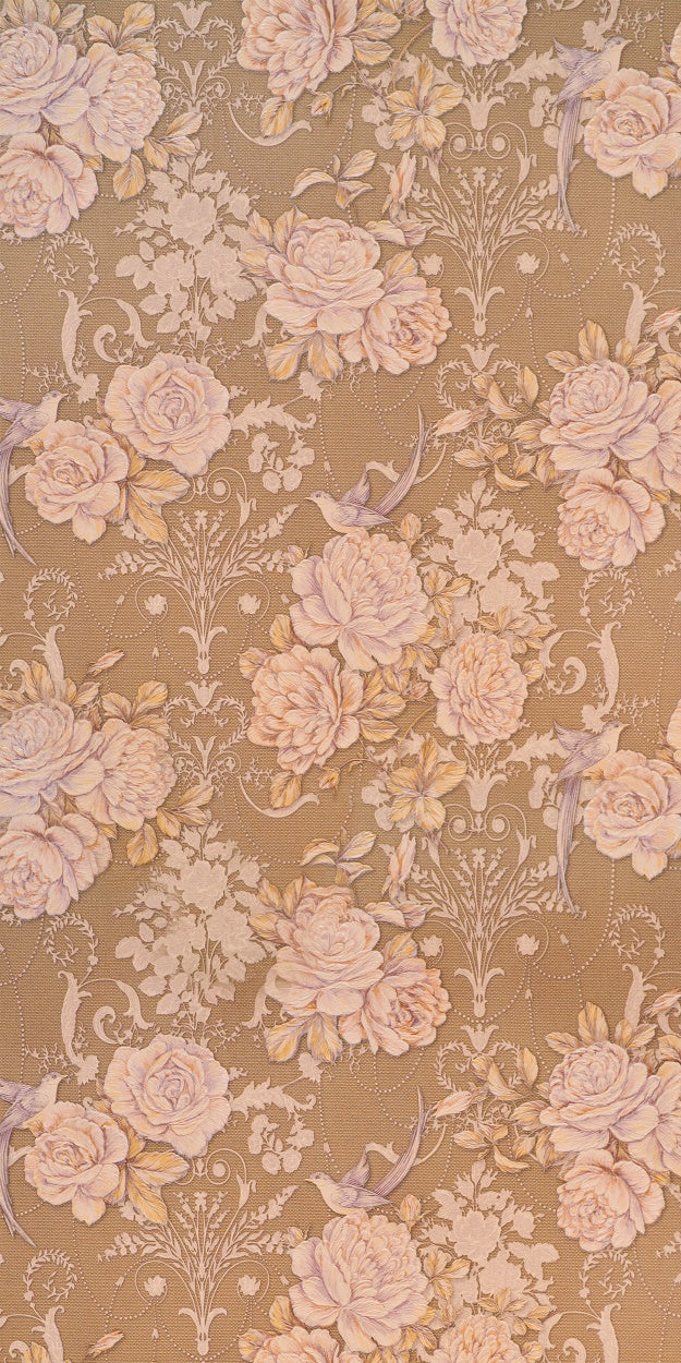 Fine Art Backdrop Vintage Floral Soft Beige Sweep Backdrop UK LXX2-270