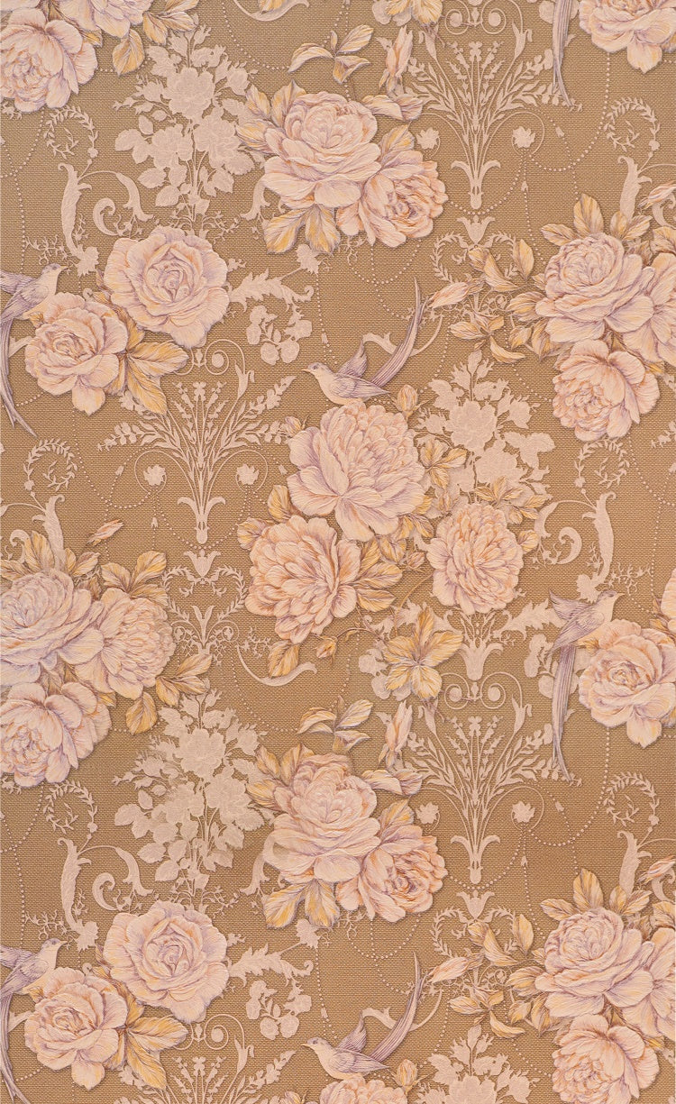 Fine Art Backdrop Vintage Floral Soft Beige Sweep Backdrop UK LXX2-270