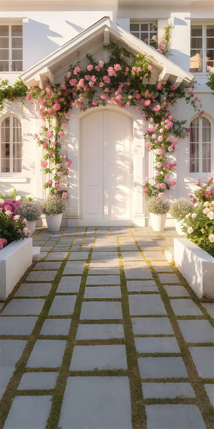 Spring Backdrop Ideas Dreamy Porch Rose Climbing Sweep Backdrop UK LXX2-278