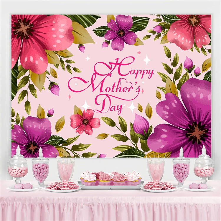 Mothers Day Backdrop Bright Blossom Elegance Custom Backdrop UK LXX3-73