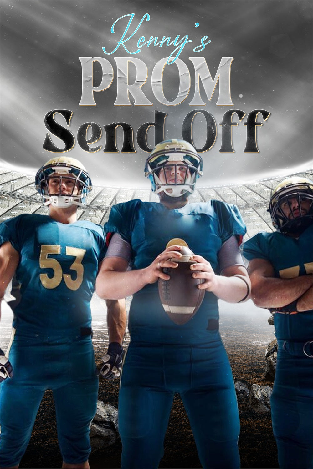 Prom Backdrop Ideas Stadium Lights Graduation Party Backdrop UK LXX4-152
