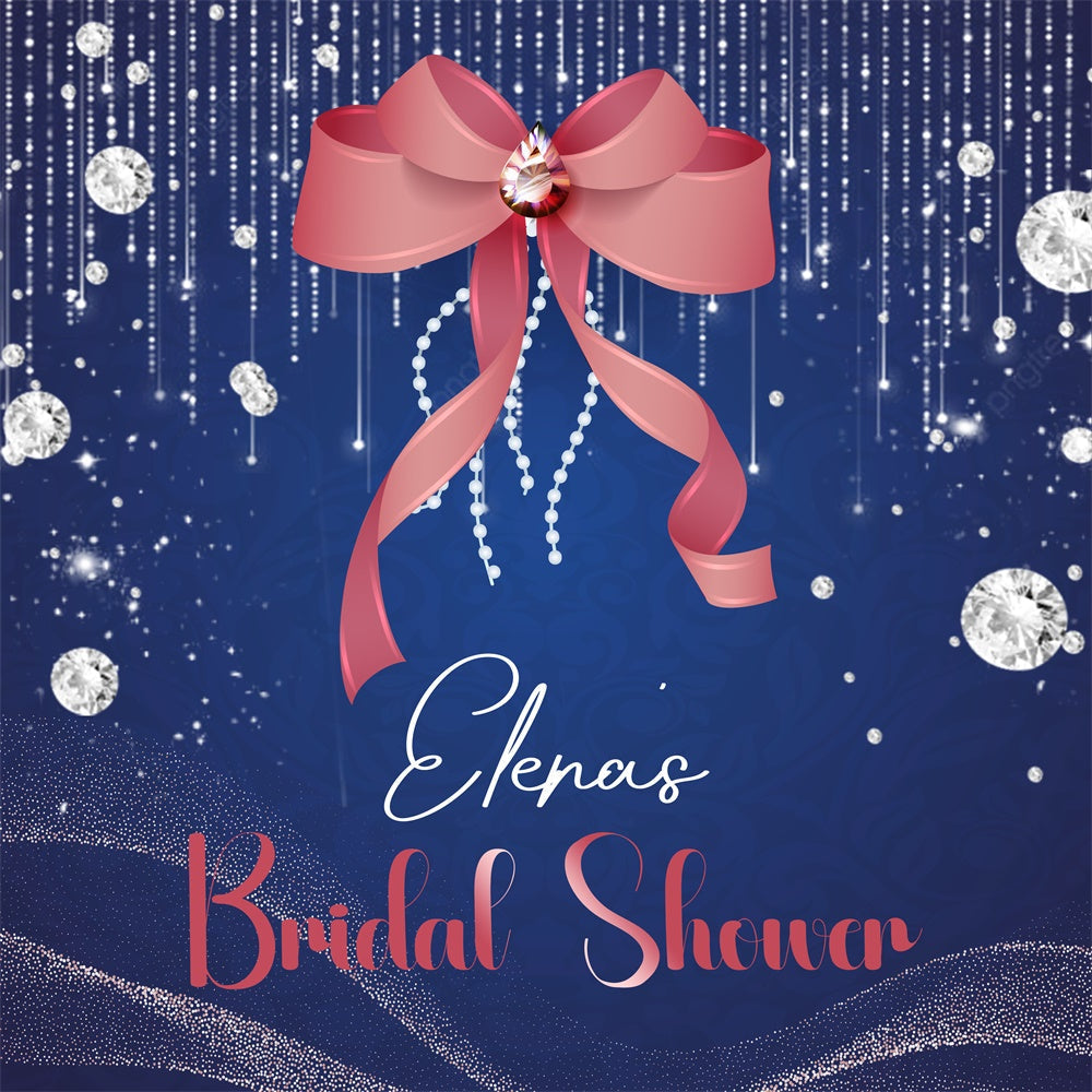 Bridal Shower Backdrop Ideas Glam Diamond Custom Backdrop UK LXX5-156