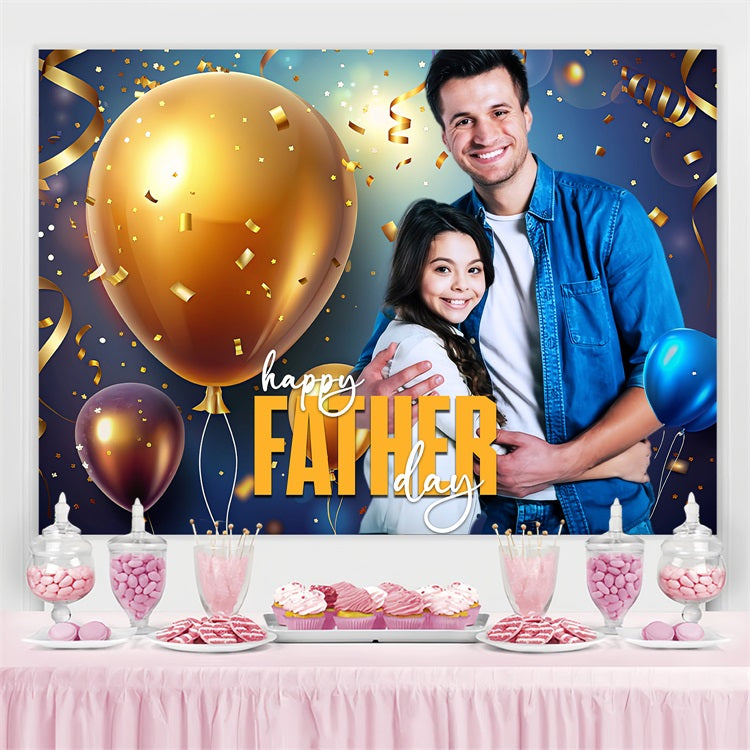 Backdrops For Fathers Day Colorful Balloon Party Customized Backdrop UK LXX5-31