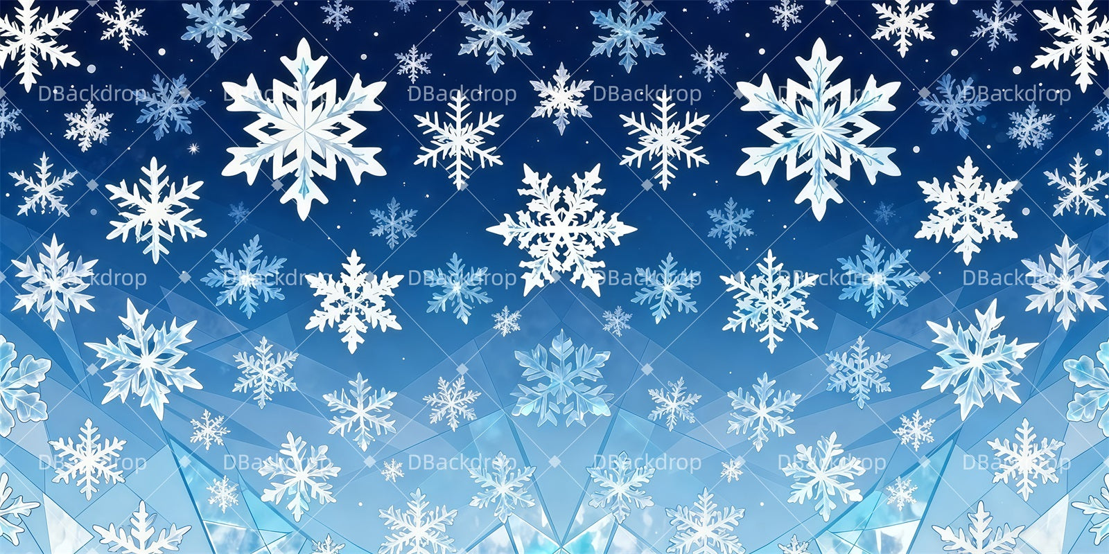 Large Stage Backdrops Frozen Snowflakes Theater Backdrops UK LXX511-T140